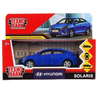 Модель SOLARIS2-12-BU HYUNDAI SOLARIS синий Технопарк  в коробке