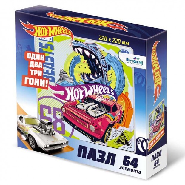 Пазл 64 Hot Wheels.Зверь.05903