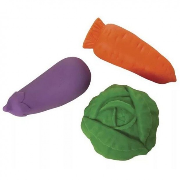 Набор резиновых игрушек Овощей №2 С-1496 Огонек /6/ Набор резиновых игрушек Овощей №2 С-1496 Огонек /6/