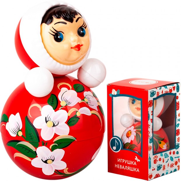 Неваляшка 6С-001р Девочка расписная 150мм Неваляшка 6С-001р Девочка расписная 150мм
