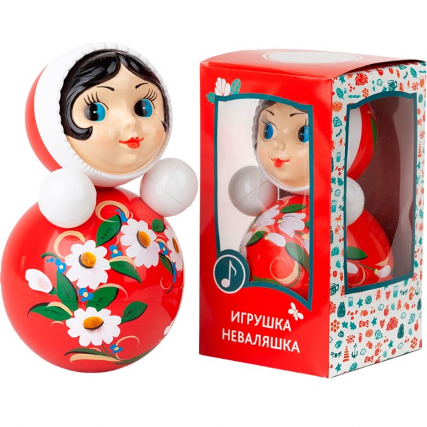 Неваляшка 6С-007р Девочка расписная 260мм Неваляшка 6С-007р Девочка расписная 260мм