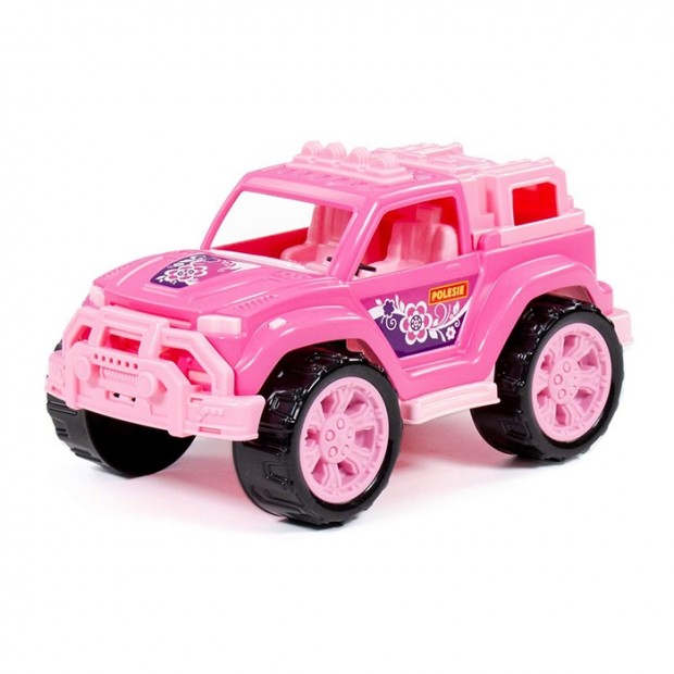 Автомобиль "Легионер" розовый в сетке 87584 Автомобиль "Легионер" розовый в сетке 87584