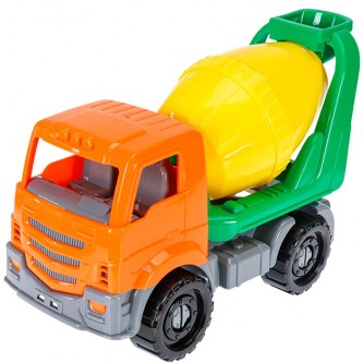Автомобиль Илья Бетоновоз Строительный 22 см И-2637 Автомобиль Илья Бетоновоз Строительный 22 см И-2637