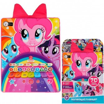 Планшет 82015-RHX46 My little pony 7 песен из м/ф, 9 режимов, текстильные вставки Планшет 82015-RHX46 My little pony 7 песен из м/ф, 9 режимов, текстильные вставки