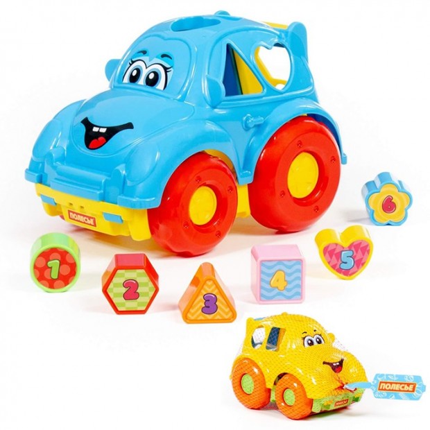 Логическая игрушка Автомобиль легковой (в сеточке) 88000