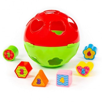 Логическая игрушка Шар (в сеточке) 90492 /П-Е/ 16 / Логическая игрушка Шар (в сеточке) 90492 /П-Е/ 16 /