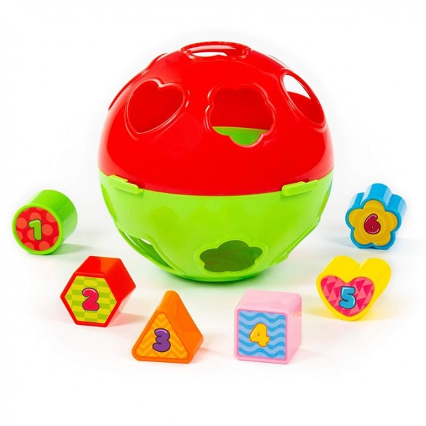 Логическая игрушка Шар (в сеточке) 90492 /П-Е/ 16 / Логическая игрушка Шар (в сеточке) 90492 /П-Е/ 16 /