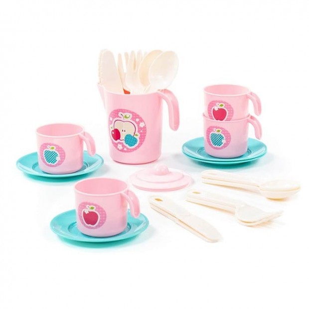 Набор посуды Анюта на 4 персоны V4 22 элементов в сетке 80073 Набор посуды Анюта на 4 персоны V4 22 элементов в сетке 80073