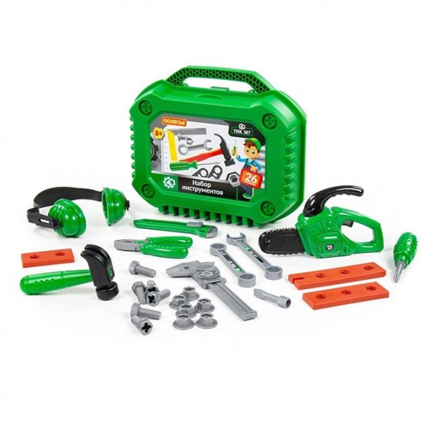 Набор инструментов №17 26 элементов в чемоданчике 89434 Набор инструментов №17 26 элементов в чемоданчике 89434