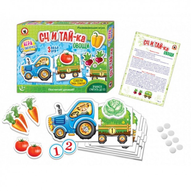 Умные игры на липучках Сосчитай-ка! 04300 Умные игры на липучках Сосчитай-ка! 04300