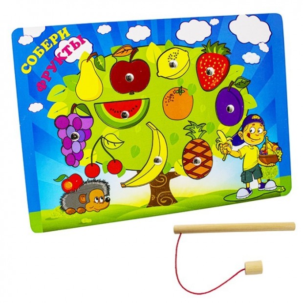 Деревянная Рыбалка Собери Фрукты БП-00000271