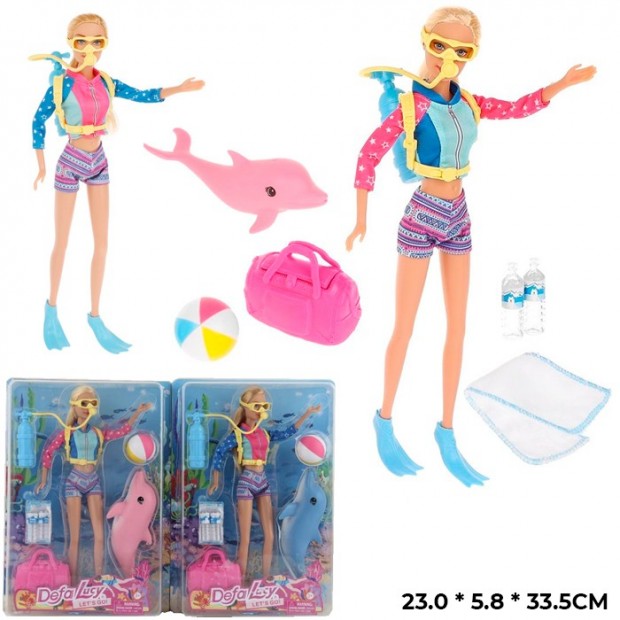 Кукла Дайвинг в коробке Defa Lucy Кукла Дайвинг в коробке Defa Lucy