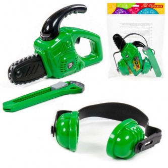Набор инструментов №25 (бензопила, наушники, нож строительный) 91130