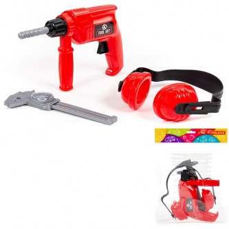 Набор инструментов №23 (дрель, наушники, штангенциркуль №2) 91116 Набор инструментов №23 (дрель, наушники, штангенциркуль №2) 91116