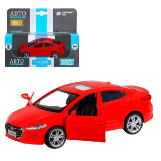 Модель 1:40 HYUNDAI ELANTRA, красный 1251440JB Автопанорама