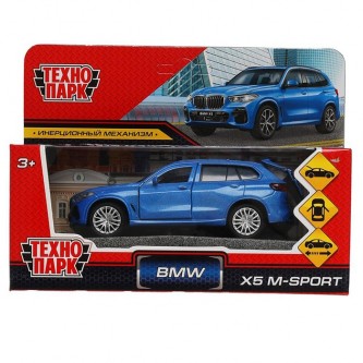 Модель X5-12-BU BMW X5 M-SPORT Технопарк  в коробке