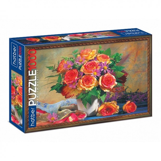 Пазл 1000 эл. Букет цветов.Premium 05278 Hatber Пазл 1000 эл. Букет цветов.Premium 05278 Hatber