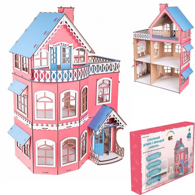 Деревянный Дом Николь ХД-004 Деревянный Дом Николь ХД-004