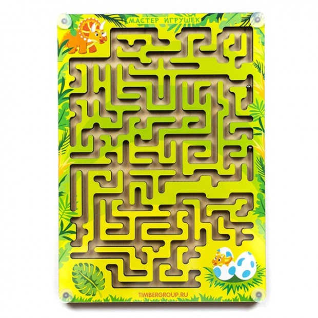 Деревянный лабиринт с шариком Деревянный лабиринт с шариком