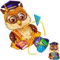 Деревянная шнуровка Совенок БП-00000317 