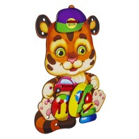 Деревянная шнуровка Тигренок БП-00000316 