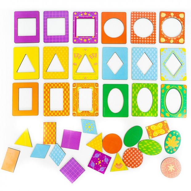 Деревянная Развивающая игра Досочки Сегена IG0707 Деревянная Развивающая игра Досочки Сегена IG0707