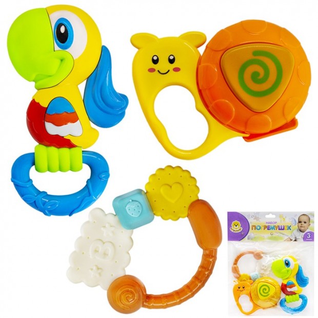 Набор погремушек Levatoys 8395A-7YS в пак. Набор погремушек Levatoys 8395A-7YS в пак.