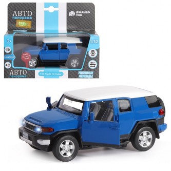 Модель 1:32 Toyota FJ Cruiser, синий 1251138JB Автопанорама