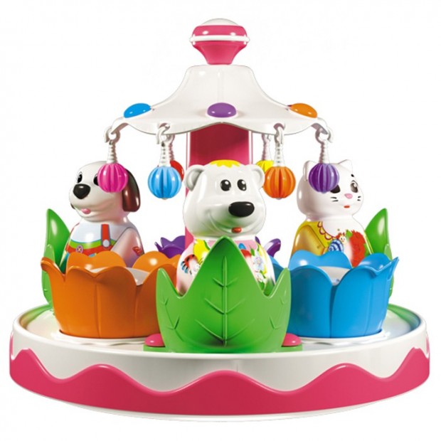 Юла карусель "Зефир" в п пакете 02101 Юла карусель "Зефир" в п пакете 02101