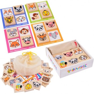 Дер. Лото Животные 24 дет. 1-76 Дер. Лото Животные 24 дет. 1-76