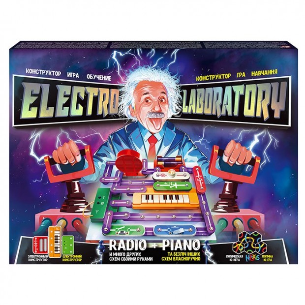 Конструктор электронный Electro Laboratory. FM Radio + Piano Конструктор электронный Electro Laboratory. FM Radio + Piano