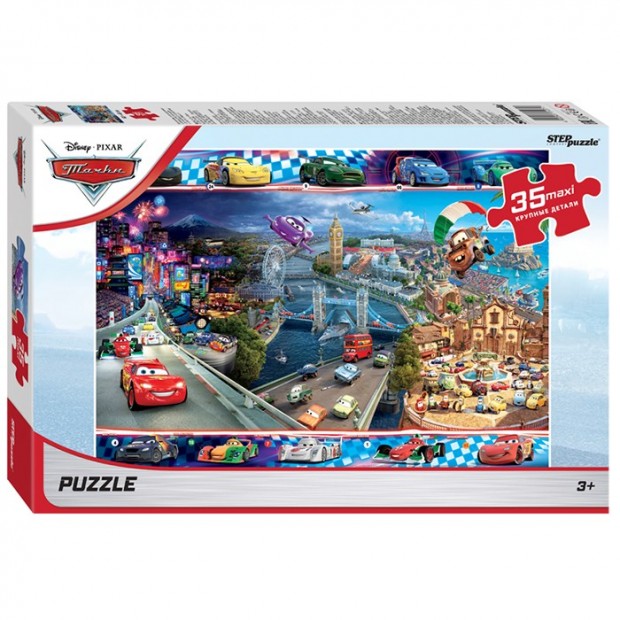 Пазл Макси 35 Тачки - 4 91271 Степ /9/ Пазл Макси 35 Тачки - 4 91271 Степ /9/