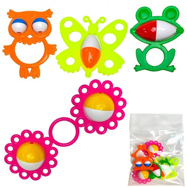 Набор погремушек подарочный Весенняя компания 2С509 Аэлита /50/ Набор погремушек подарочный Весенняя компания 2С509 Аэлита /50/