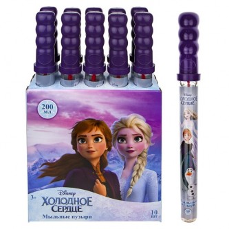 Мыльные пузыри Т19955 Холодное сердце колба 200 мл 1toy Мыльные пузыри Т19955 Холодное сердце колба 200 мл 1toy