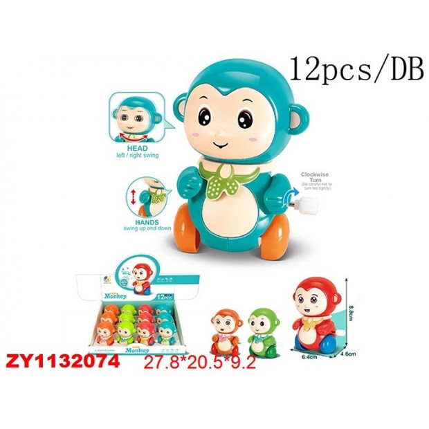 Игрушка заводная Обезьянка в пакете Игрушка заводная Обезьянка в пакете