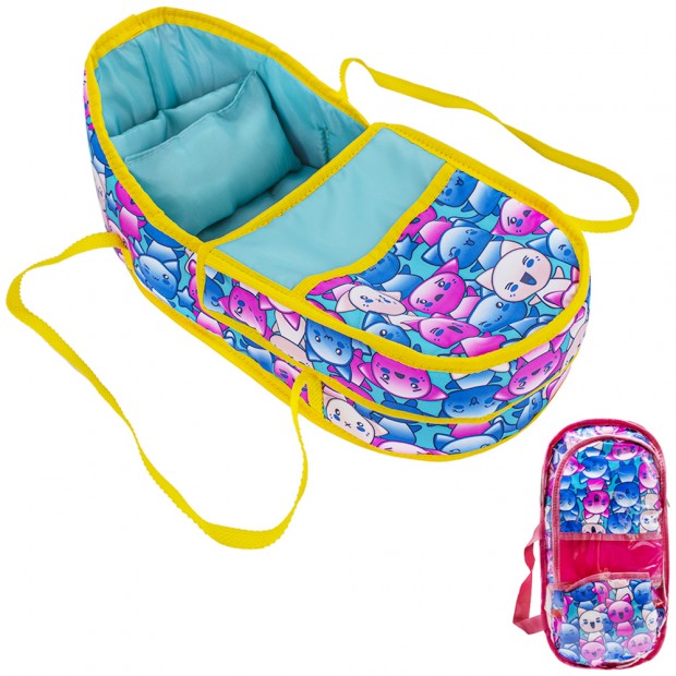 Сумка переноска для куклы КР-720 Сумка переноска для куклы КР-720