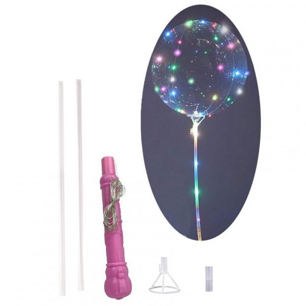 Шар светящийся LED - КАРНАВАЛ шар 40 см, палочка 40 см s67-1 Шар светящийся LED - КАРНАВАЛ шар 40 см, палочка 40 см s67-1