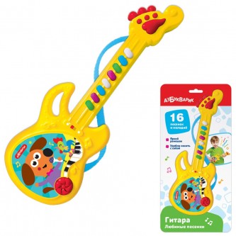 Гитара Любимые песенки Желтая 4630027293459 Гитара Любимые песенки Желтая 4630027293459