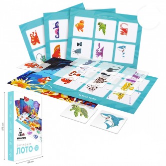 Лото Подводный мир 21 шт 17740 Лото Подводный мир 21 шт 17740
