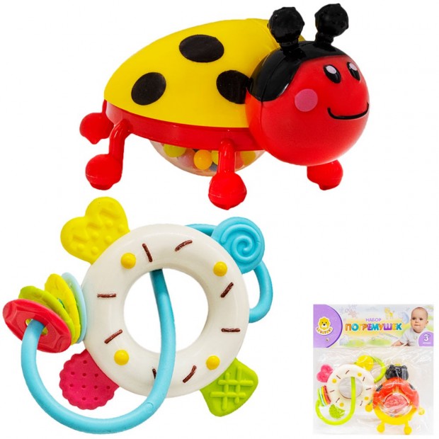 Набор погремушек Levatoys 8395A-21YS в ассор. в пак. Набор погремушек Levatoys 8395A-21YS в ассор. в пак.