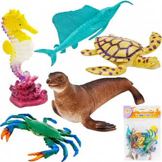 Набор животных Levatoys YSQ503-5A морские в пак. Набор животных Levatoys YSQ503-5A морские в пак.