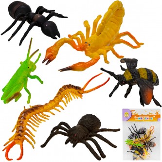 Набор животных Levatoys YSQ103-6B насекомые в пак. Набор животных Levatoys YSQ103-6B насекомые в пак.