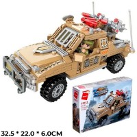 Конструктор 22012 QMAN Боевая машина 281 дет. в кор. Конструктор 22012 QMAN Боевая машина 281 дет. в кор.