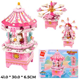 Конструктор 42107 QMAN Карусель 3 в 1 в кор. Конструктор 42107 QMAN Карусель 3 в 1 в кор.