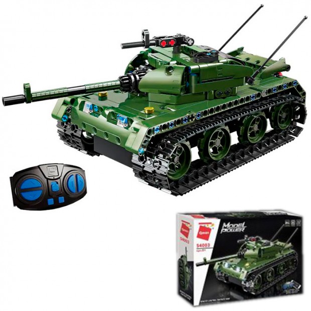 Конструктор на радиоуправлении 54003 QMAN Танк в кор. Конструктор на радиоуправлении 54003 QMAN Танк в кор.