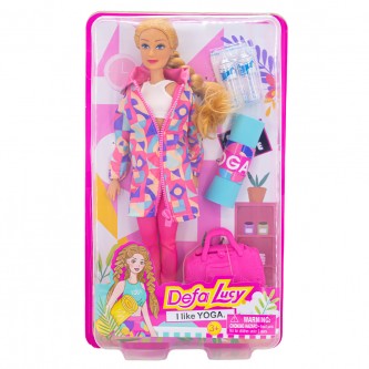 Кукла Занятие йогой в коробке Defa Lucy Кукла Занятие йогой в коробке Defa Lucy