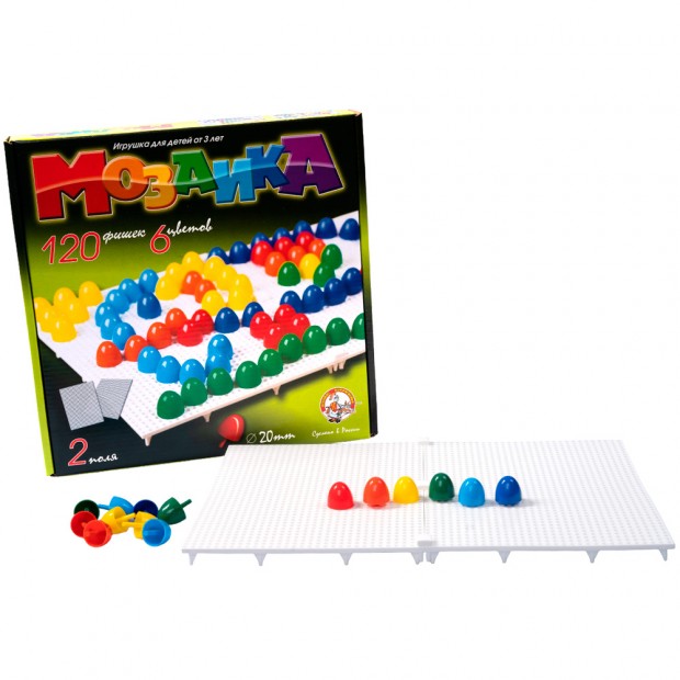 Мозаика 20/120 цветная . 02001 Мозаика 20/120 цветная . 02001