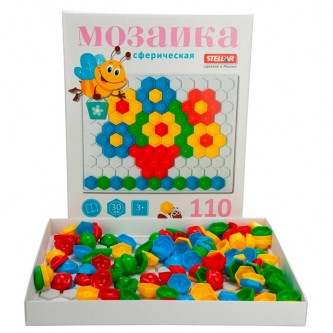Мозаика d 30мм сфера 110 деталей 01038 Стеллар Мозаика d 30мм сфера 110 деталей 01038 Стеллар