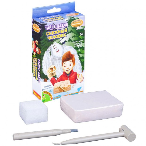 Набор Исторические раскопки Науки с Буки BONDIBON,ТАЙНЫ ВЕКОВ (снежный человек) ВВ4784 Набор Исторические раскопки Науки с Буки BONDIBON,ТАЙНЫ ВЕКОВ (снежный человек) ВВ4784