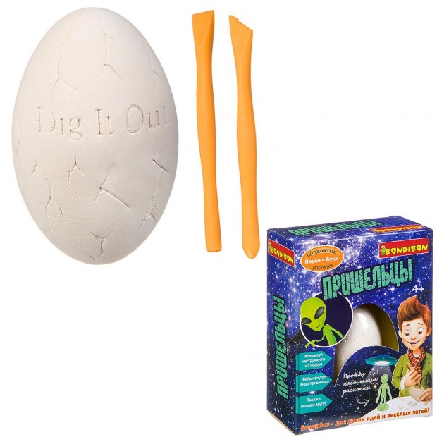 Набор Исторические раскопки Науки с Буки Bondibon, Пришельцы, арт.ST034910 ВВ3177 Набор Исторические раскопки Науки с Буки Bondibon, Пришельцы, арт.ST034910 ВВ3177